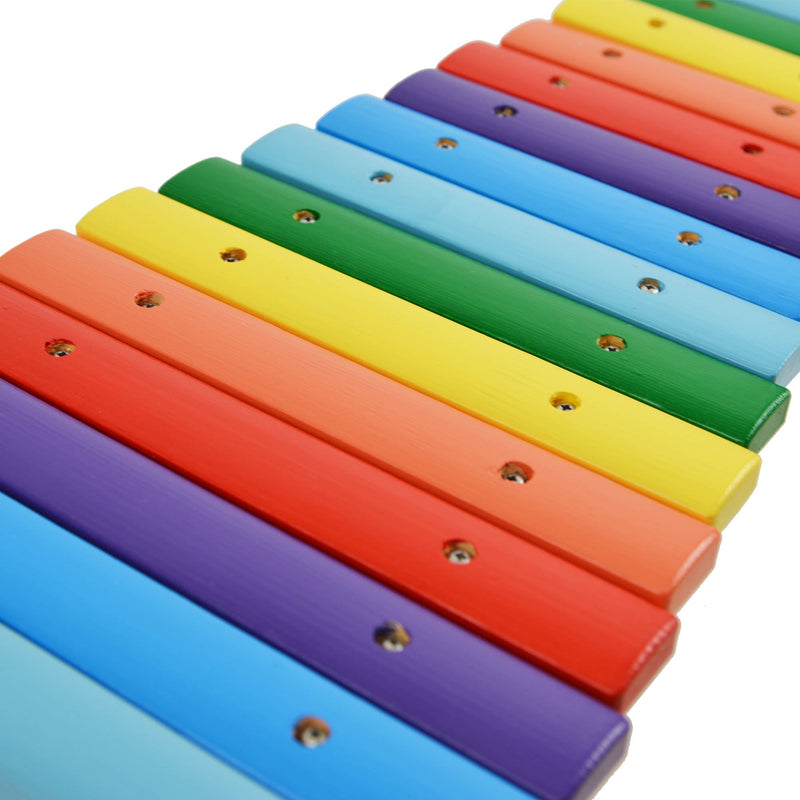 A-Star 15 Note Rainbow Xylophone with Beaters