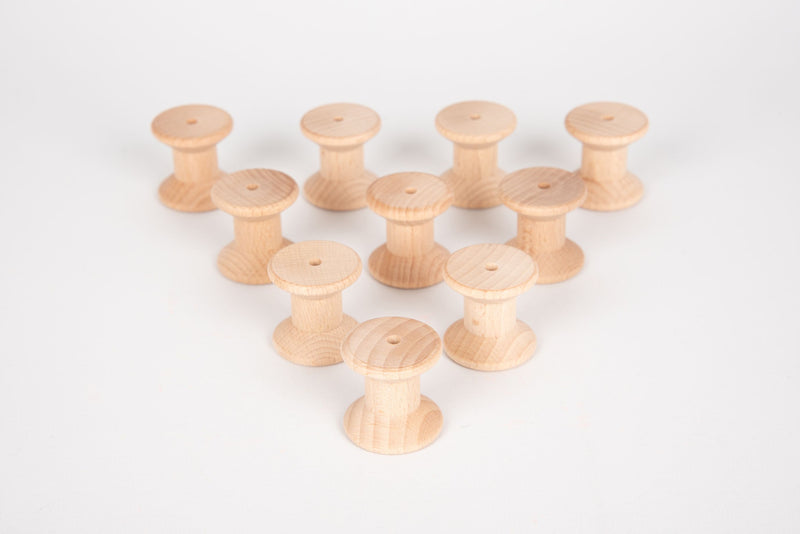 Natural Wooden Spools