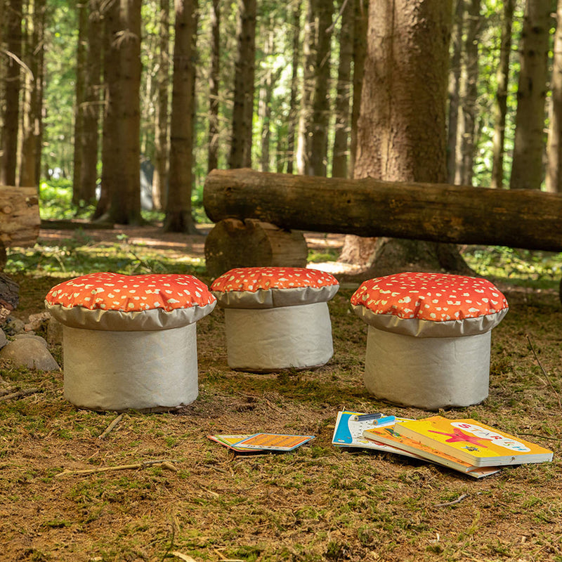 Learn about Nature Toad Stool Set pk 4