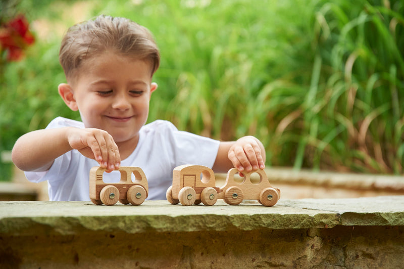 Natural Wooden Adventure Vehicles