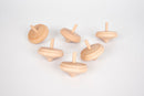 Natural Wooden Spinning Tops