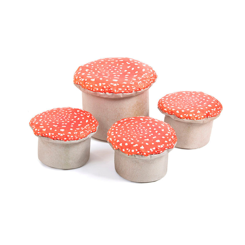 Learn about Nature Toad Stool Set pk 4