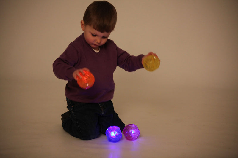 Sensory Flashing Balls Irregul Ar Bounce