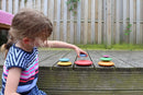 Rainbow Wooden Buttons