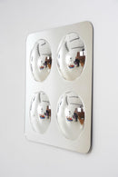 Large 4 Domed Acrylic Mirror Panel