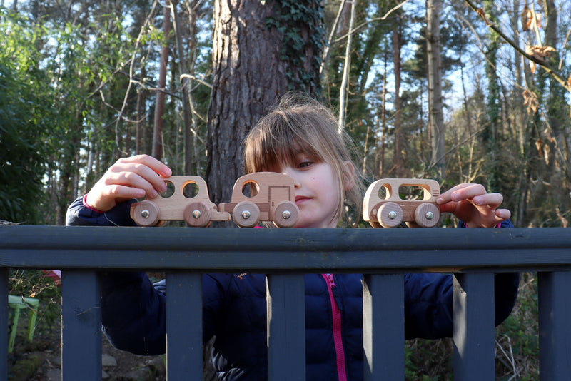 Natural Wooden Adventure Vehicles