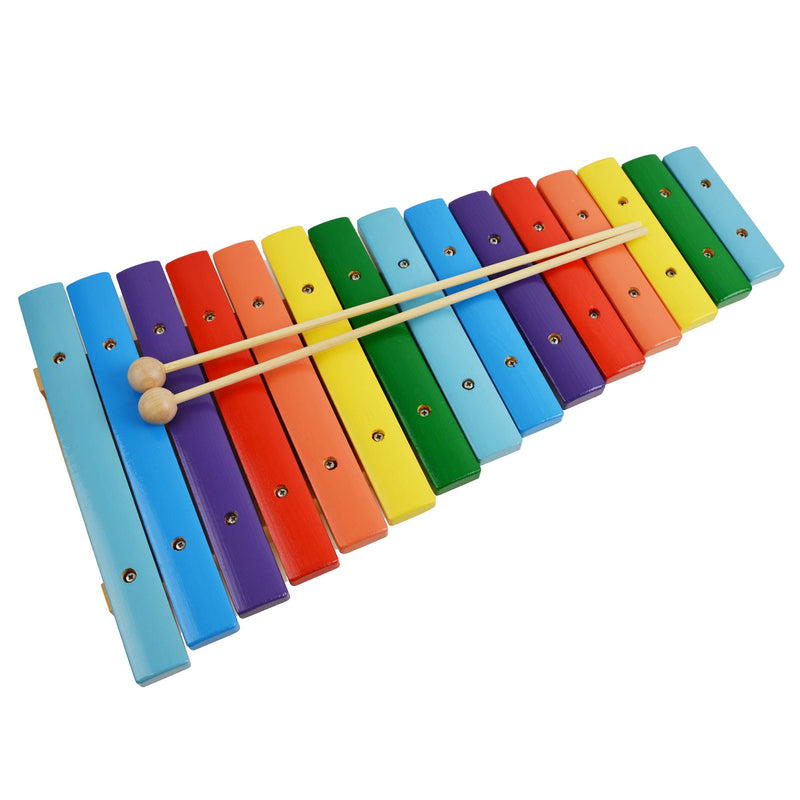 A-Star 15 Note Rainbow Xylophone with Beaters