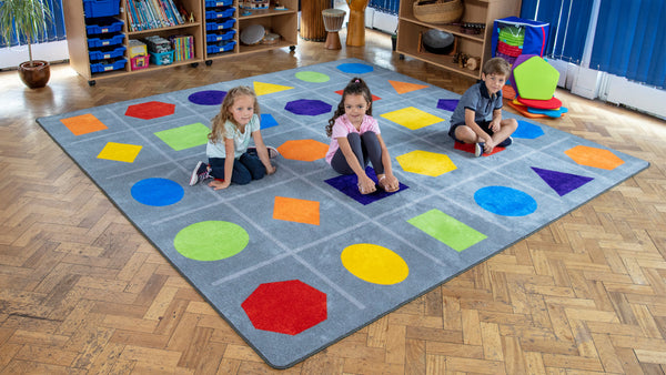 Geometric Shapes Carpet