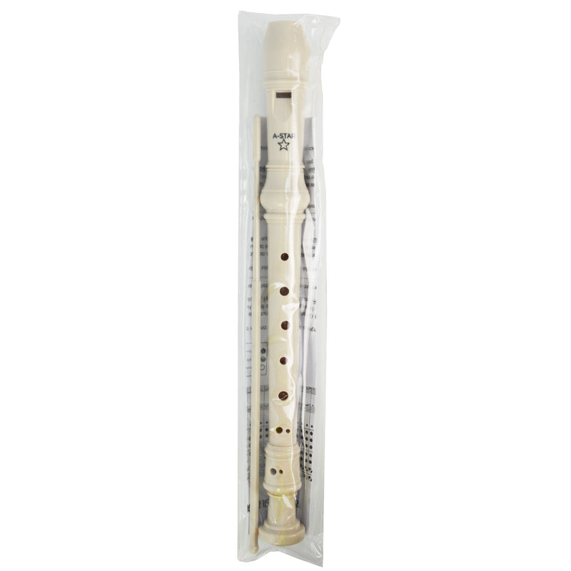 A-Star Descant Plastic Recorder (Beige)