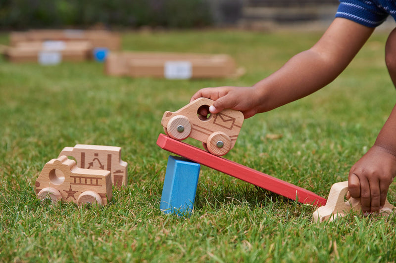 Natural Wooden Community Vehicles