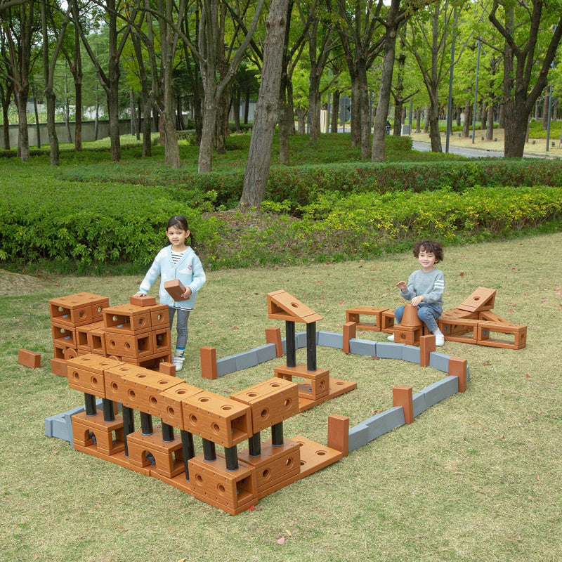 Outdoor Plastic Construction Blocks