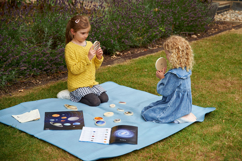 Wooden Solar System Discs