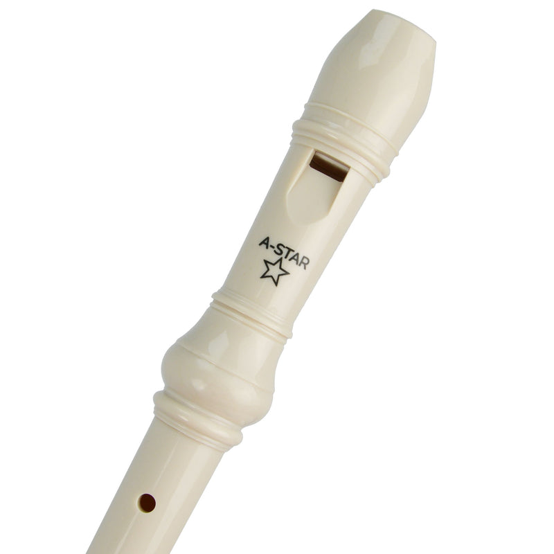 A-Star Descant Plastic Recorder (Beige)