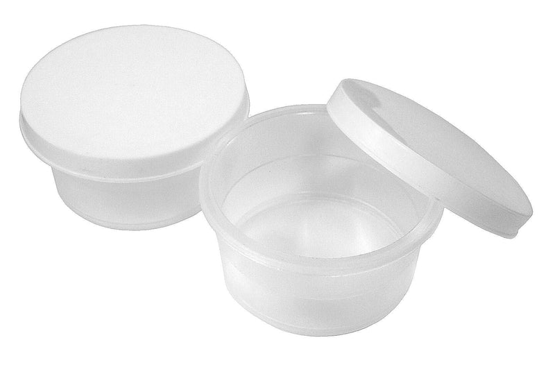 Plastic Pot & Lid pk 12