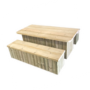 Chunky Table and Benches