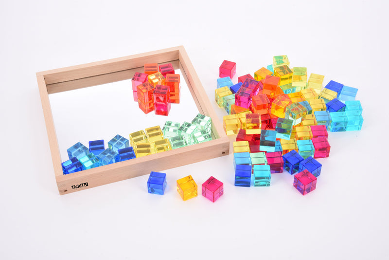 Gem Cube Mirror Tray