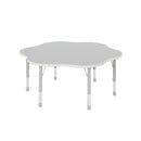 Thrifty Height Adjustable Flower Table (Grey)
