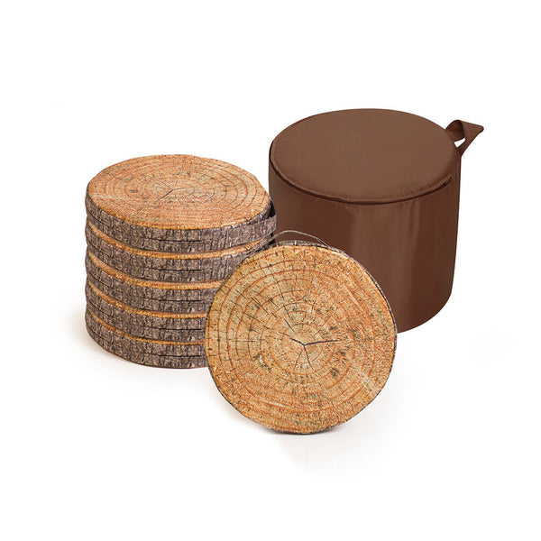 Log Carry Cushions pk 6