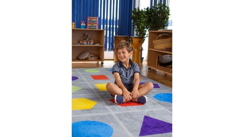 Geometric Shapes Carpet