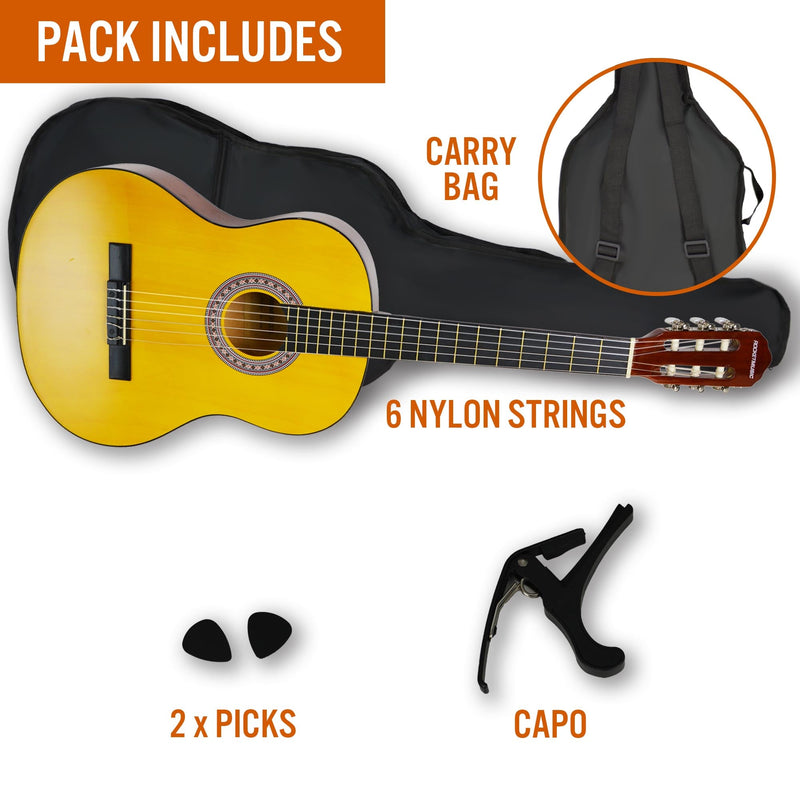 3rd Avenue Rocket Classical Guitar Pack