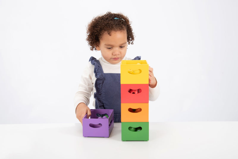 Wooden Sorting Fruit & Vegetable Crates