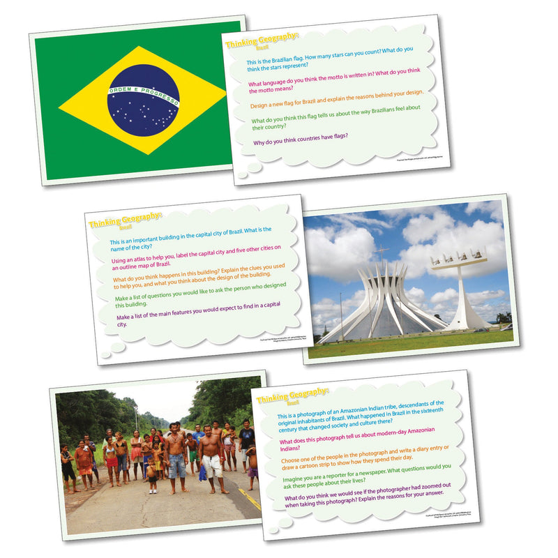 Thinking Cards - Brazil pk 20