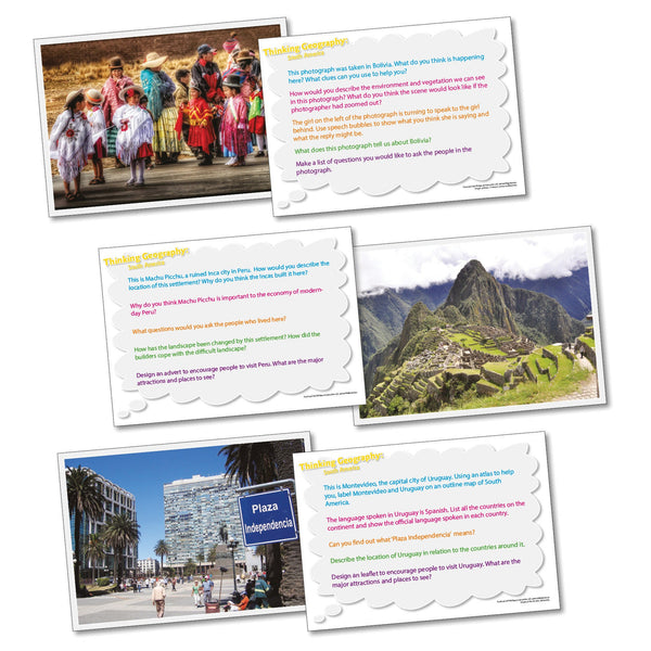 Thinking Cards - South America pk 20