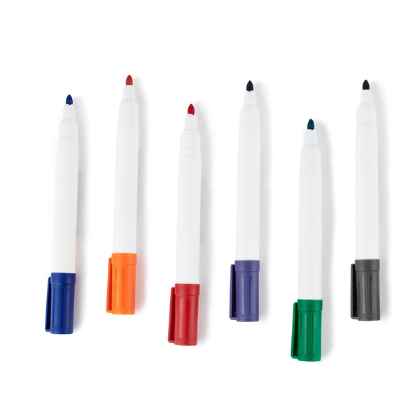 DRYWIPE MARKERS, Medium Bullet Tip, Pack of 36