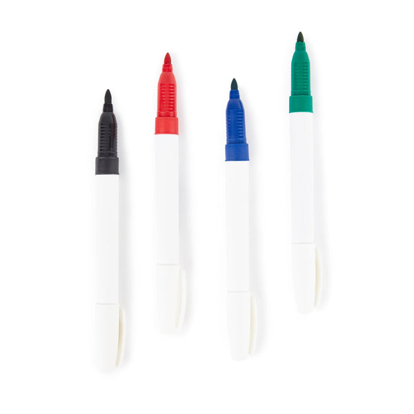 DRYWIPE MARKERS, Fine Bullet Tip, Pack of 36