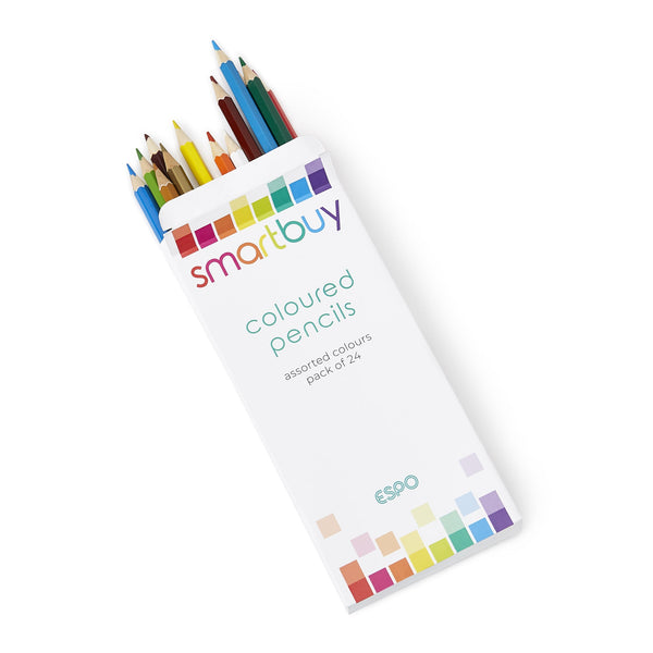 COLOURING PENCILS, Budget Pack, Pack of 24