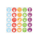 ECONOMY STICKERS, Assorted, Pack of 650 stickers