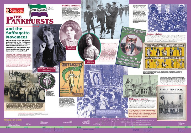 Pankhursts Poster & Teachers Guide