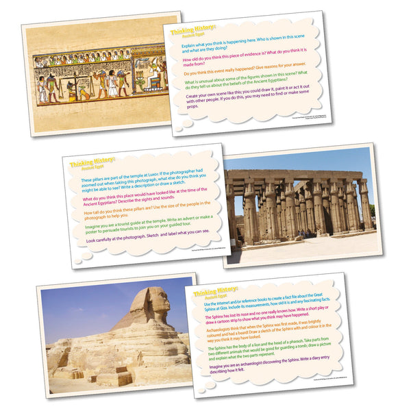 Thinking Cards - Ancient Egypt pk 20