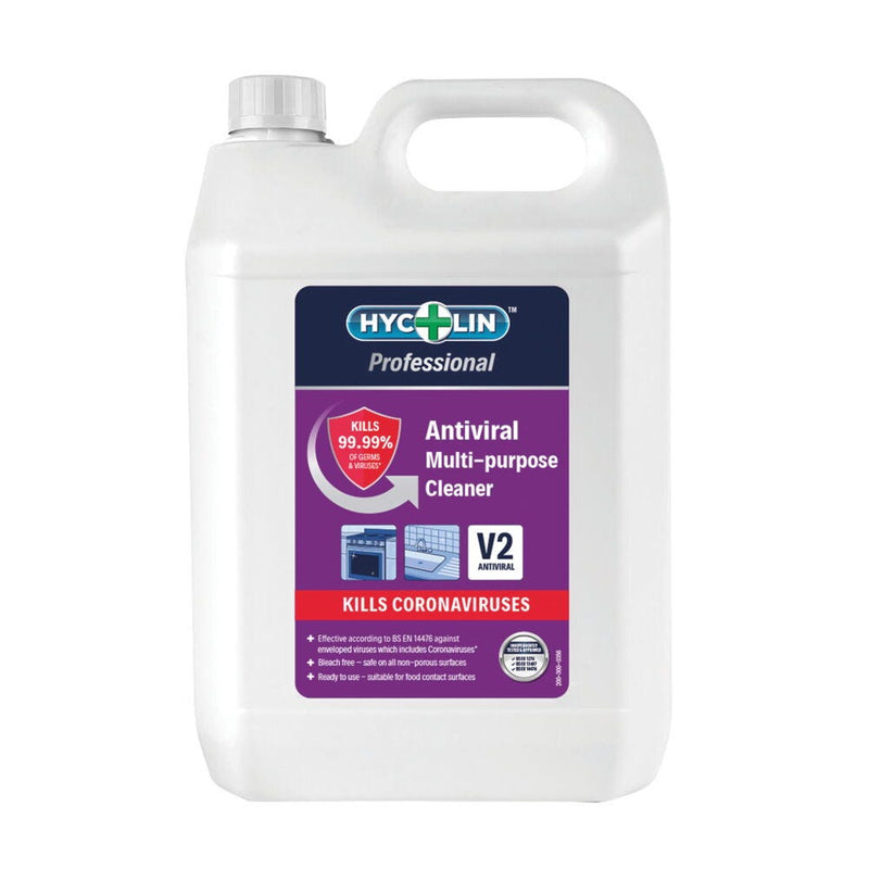 SURFACE CLEANERS, Antiviral Multi-purpose Cleaner, Case of 2 x 5 litres