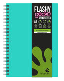 SKETCHY ART, Artgecko Flashy Sketchbooks, A4 Mint, 40 Sheets, Each