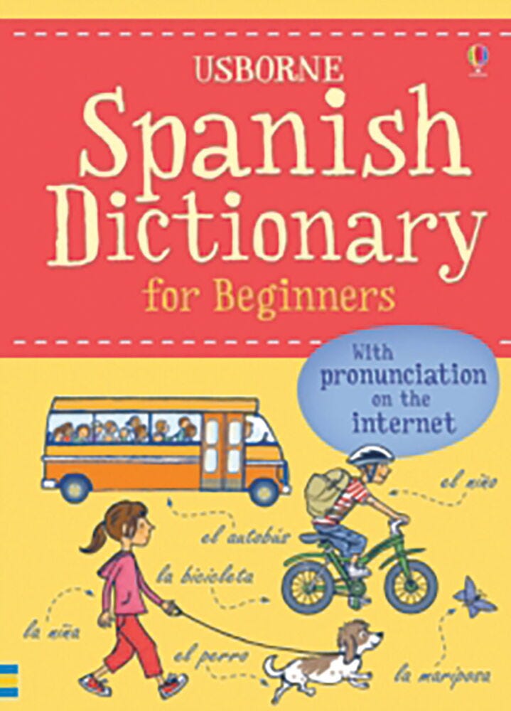 DICTIONARIES, Usborne Spanish Dictionary for Beginners, Key Stage 2, Each