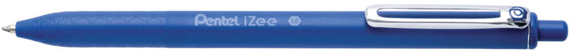 Ballpoint Pens, Retractable, Blue, Pack of 12