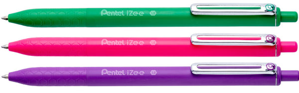 Ballpoint Pens, Retractable, Assorted, Pack of 48