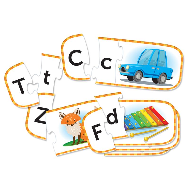 Upper & Lowercase Alphabet Puzzle Cards