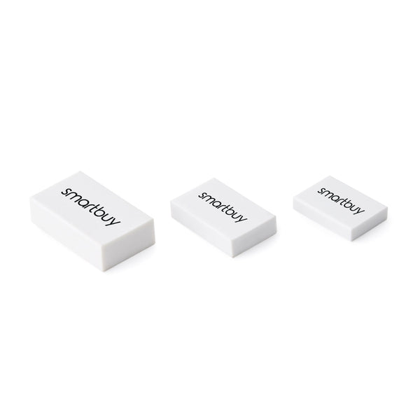 Smartbuy, ERASERS, 35 x 22 x 8mm, Box of 40