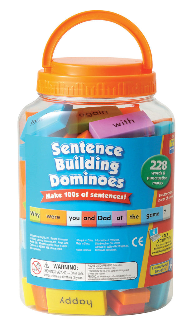 Sentence Building Dominoes pk84