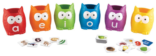 Vowel Owl Sorting Set pk106