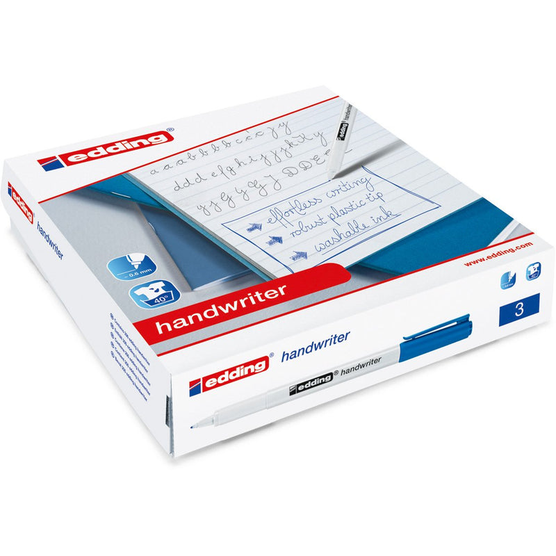 edding-Handwriting-Pen-(Blue)-Class-Pack-pk-200