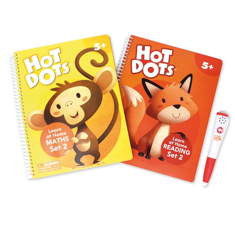 Hot Dots® Learn At Home  Reading & Maths Set 2