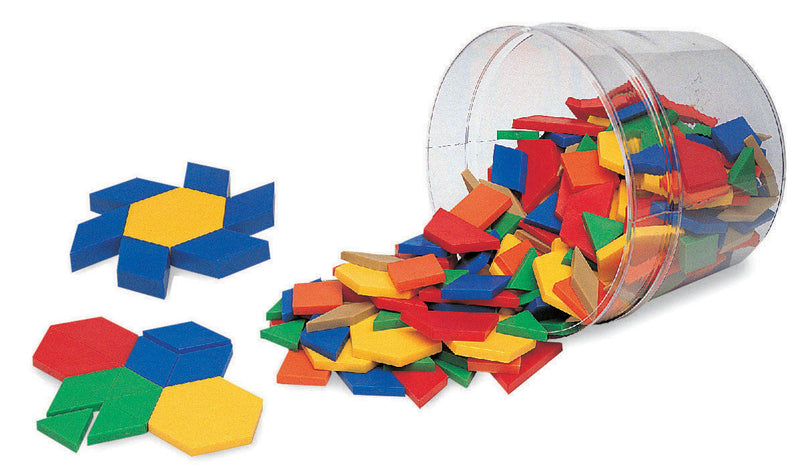 Rainbow Pattern Blocks pk 250