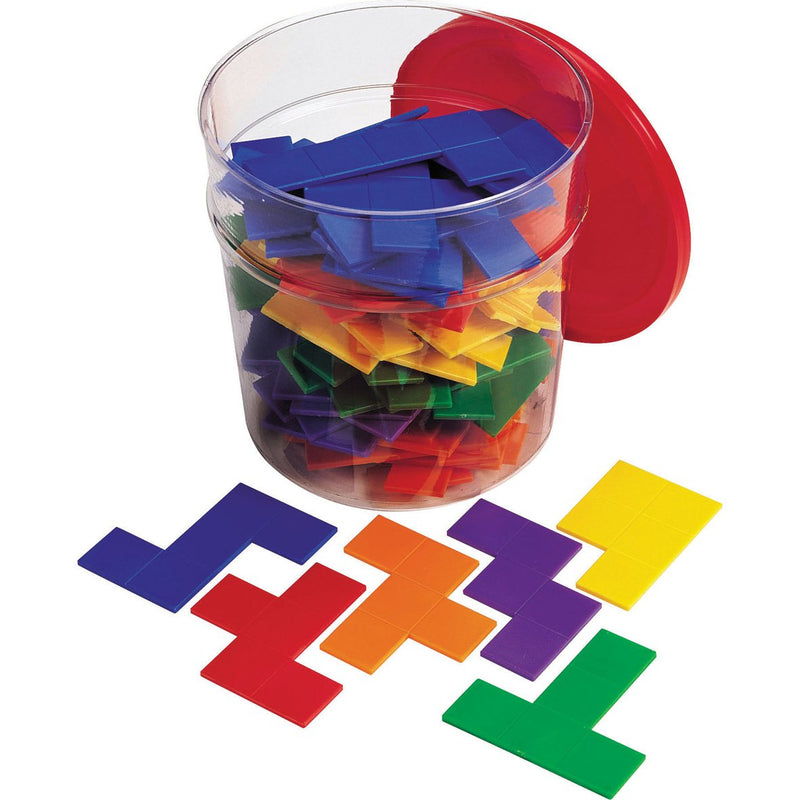 Rainbow Pentominoes Bucket pk 72