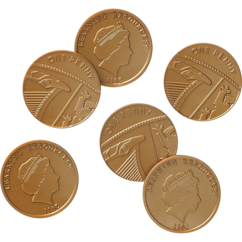 Role Play Money - 1p Coins pk 100