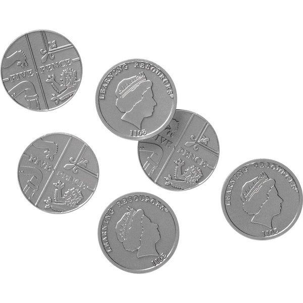 Role Play Money - 5p Coins pk 100