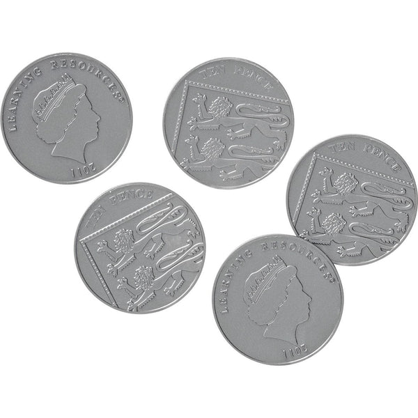 Role Play Money - 10p Coins pk 100