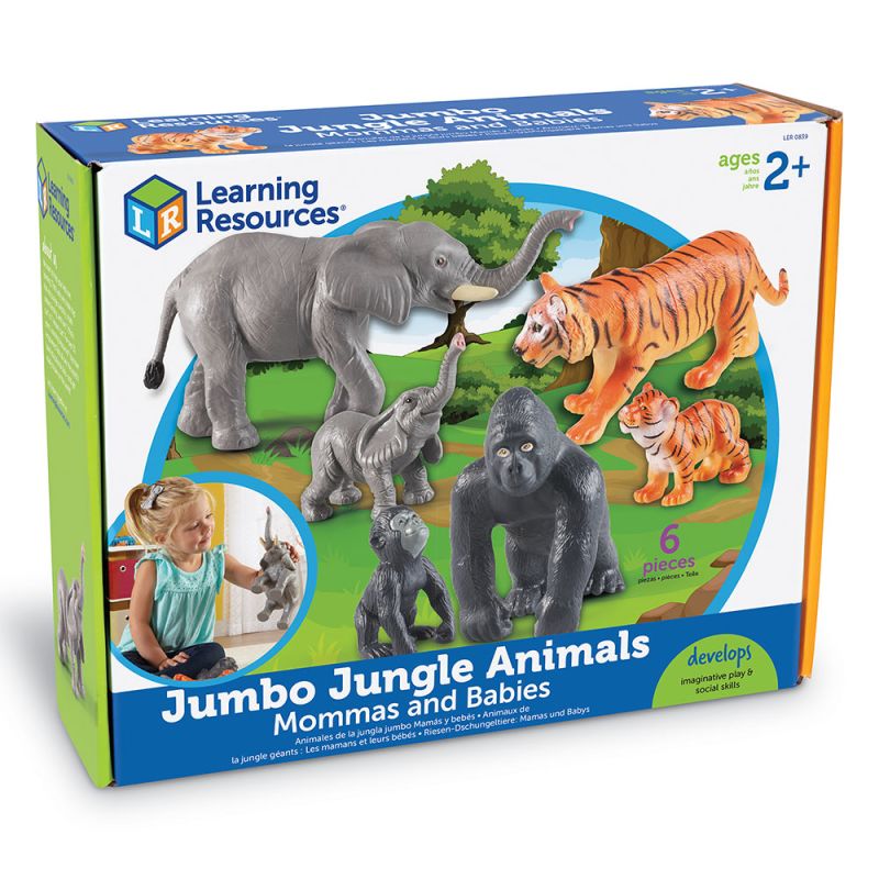 Jumbo Jungle Animals: Mommas And Babies